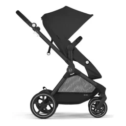 Cybex - Eos Stroller Black Frame & Aton G, Moon Black Online