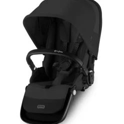 Cybex - Gazelle S 2 segundo assento, preto lua com moldura preta New