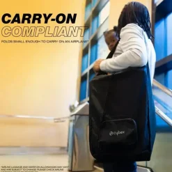 Cybex - Libelle Leve Carrinho de Bebê de Viagem com Dobra Ultra Compacta para Transporte, Bege Amêndoa Online