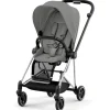 Cybex - Mios 3, Chrome/Black Frame + Mirage Grey Seat Pack Outlet