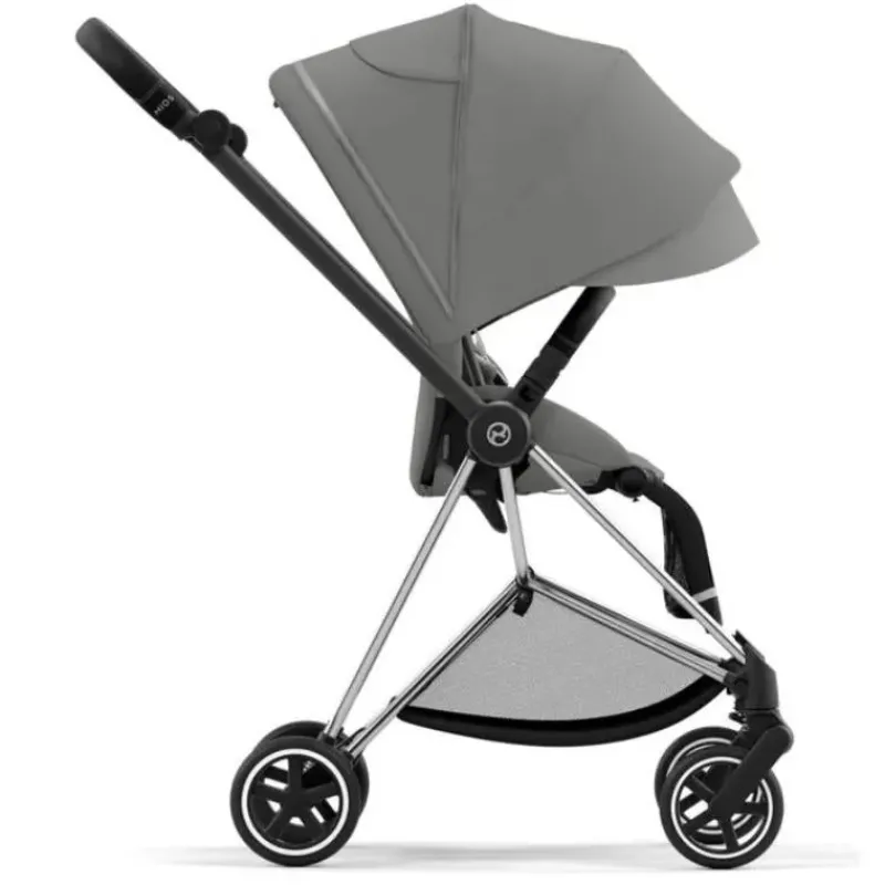 cybex__mios__chromeblack__SKUHhbJ8eN6_1.webp Cybex - Mios 3, Chrome/Black Frame + Mirage Grey Seat Pack Outlet