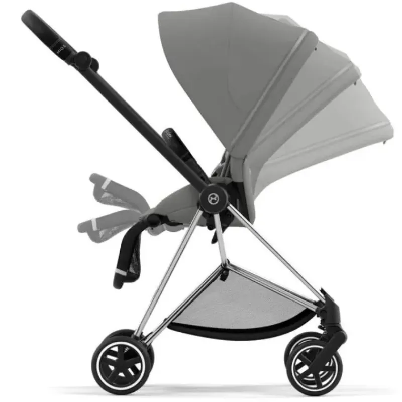 cybex__mios__chromeblack__SKUHhbJ8eN6_2.webp Cybex - Mios 3, Chrome/Black Frame + Mirage Grey Seat Pack Outlet