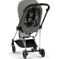 Cybex - Mios 3, Chrome/Black Frame + Mirage Grey Seat Pack Outlet
