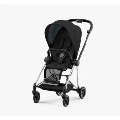 Cybex - Mios 3, Chrome/Black Frame + Sepia Black Seat Pack Fashion