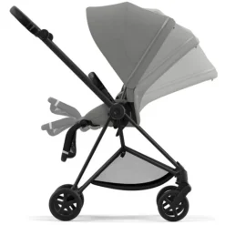 Cybex - Mios 3, Matt Black/Black Frame + Mirage Grey Seat Pack Best