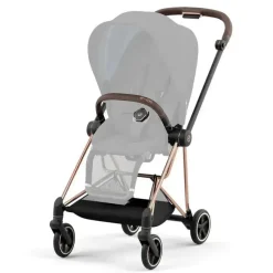 Cybex - Moldura Mios3, Ouro Rosa/Marrom Hot