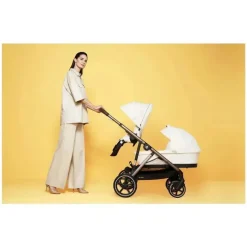 Cybex - Pacote de carrinho duplo Gazelle S 2, moldura Moon Black/Silver Discount