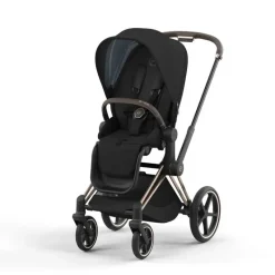 Cybex - Priam4, Rose Gold Frame + Sepia Black Seat Pack Online
