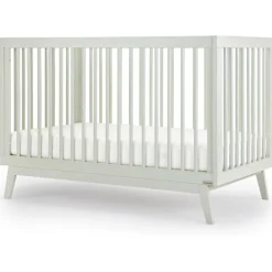 Dadada Furniture Dadada - Baby Soho 3-in-1 Convertible Wooden Crib to Toddler Bed, Sage Outlet