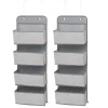 Delta - 2 Pk 4 Bolso Organizador de Berçário, Cinza Frio Outlet