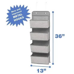 Delta - 2 Pk 4 Bolso Organizador de Berçário, Cinza Frio Outlet