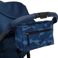 Delta Children - Baby Gap 2-In-1 Carriage Stroller, Camo Blue Clearance