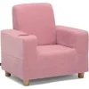 Delta Children - Cadeira infantil estofada Gap, rosa blush Online