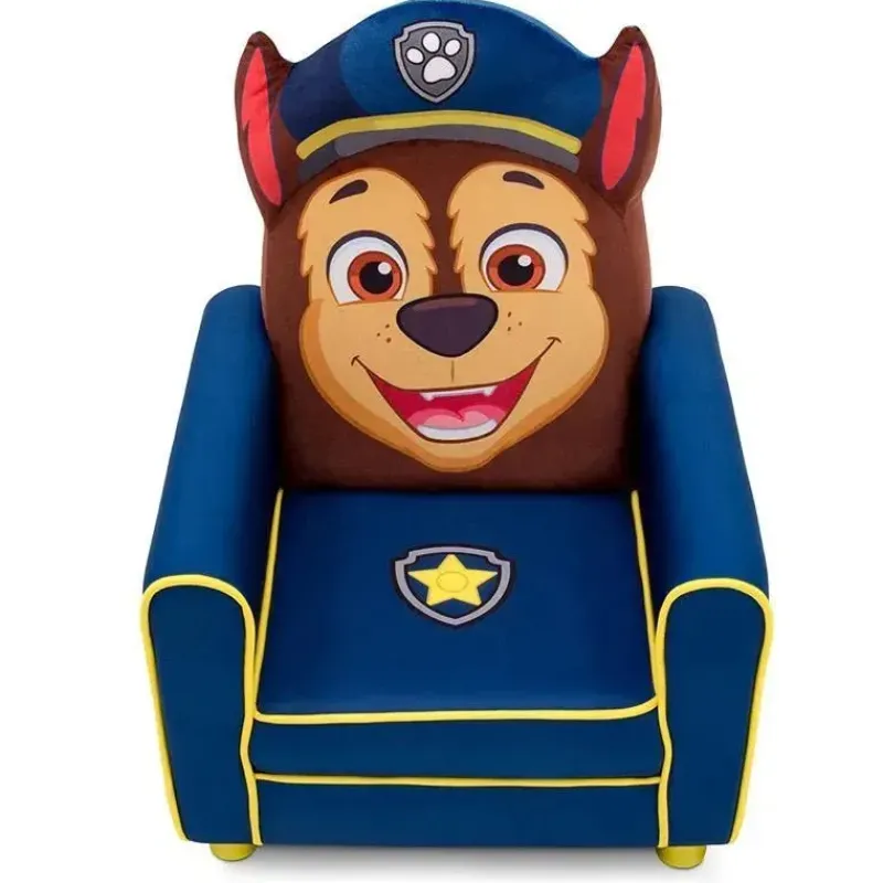 delta_children__cadeira_i_SKUm7MJTS6s_0.webp Delta Children - Cadeira infantil estofada figurativa, Nick Jr. PAW Patrol Chase Fashion