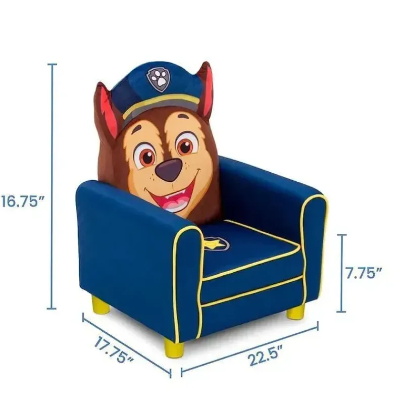 delta_children__cadeira_i_SKUm7MJTS6s_2.webp Delta Children - Cadeira infantil estofada figurativa, Nick Jr. PAW Patrol Chase Fashion