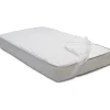 Delta Children - Capa protetora para berço de bebê ajustada Beautyrest, branca New