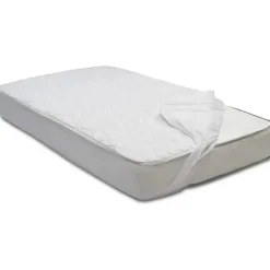 Delta Children - Capa protetora para berço de bebê ajustada Beautyrest, branca New