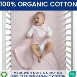 Delta Children - Saco de dormir Gap babyGap TrueSleep, 6-12 meses, listra rosa Outlet