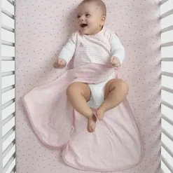 Delta Children - Saco de dormir Gap babyGap TrueSleep, 6-12 meses, listra rosa Outlet