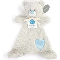 Demdaco - Birthstone Azul e Cinza, Urso Cobertor de Pelúcia Dezembro Hot