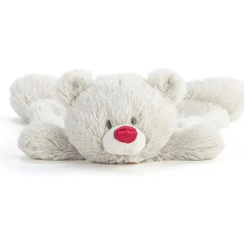 Demdaco - Birthstone Color Garnet e Grey, Stuffed Animal Blankie Bear Janeiro Hot