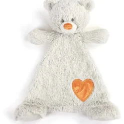 Demdaco - Birthstone Cor Citrino e Cinza, Bicho de Pelúcia Cobertor Urso Novembro Sale