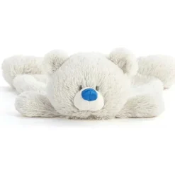 Demdaco - Birthstone Cor Safira e Cinza, Urso Cobertor de Pelúcia Setembro Best