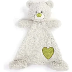Demdaco - Cobertor de pelúcia infantil Birthstone, Urso agosto New