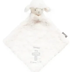 Demdaco - Lamb Rattle Blankie Best