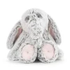 Demdaco - Luxuoso Elefante Chocalho, Rosa Sale