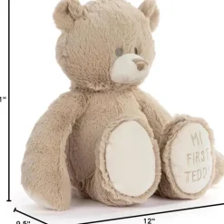 Demdaco - My First Teddy Bear 16, Neutral New