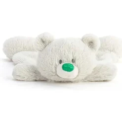 Demdaco - Pedra de nascimento cor verde esmeralda e cinza, cobertorzinho de pelúcia urso maio Best