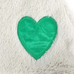 Demdaco - Pedra de nascimento cor verde esmeralda e cinza, cobertorzinho de pelúcia urso maio Best