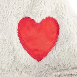 Demdaco - Pedra de nascimento cor rubi e cinza, bicho de pelúcia cobertorzinho urso julho Outlet