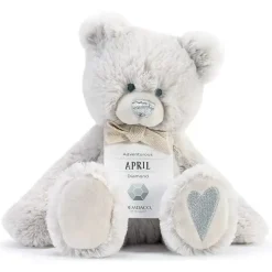Demdaco - Urso de Pelúcia April Birthstone Best