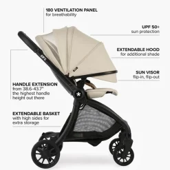 DFY - R1 Single Stroller, Cream Hot