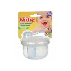 Nuby Dispensador de leite em pó - As cores podem variar Fashion