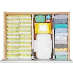 Oxo Divisor de gaveta com 2 pacotes Tot - Branco Best