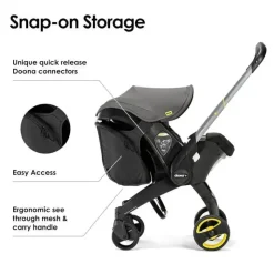 Doona - armazenamento snap-on, compatível com assento de carro e carrinho Fashion