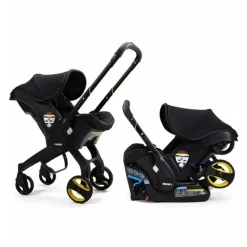 Doona - Assento de carro infantil com base e carrinho de passeio, Midnight Best