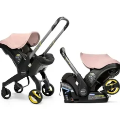 Doona - Assento de carro infantil com base e carrinho, rosa claro Best