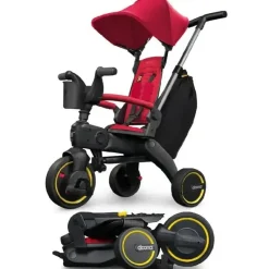 Doona - Liki Trike S3, Vermelho Flamejante Hot