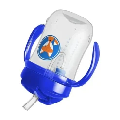 Dr. Brown's Dr. Brown - 1º Copo Canudo para Bebê, Azul Best