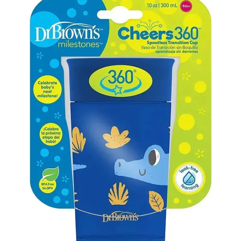 dr_brown__blue_milestones_SKUJTnhP3sM_5.webp Dr. Brown's Dr. Brown - Blue Milestones Cheers360 Training Sippy Cup Clearance