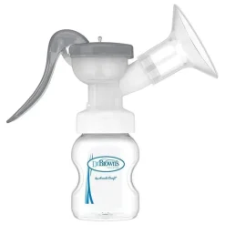 Dr. Brown's Dr. Brown - Bomba tira-leite manual com escudo de silicone Softshape Discount