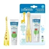 Dr. Brown's Dr. Brown - Conjunto de escova de dentes de treinamento com creme dental sem flúor de morango Discount