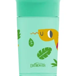 Dr. Brown's Dr Brown - Milestones Cheers 360 Transition Sippy Cup, cobra turquesa, 10 onças Clearance