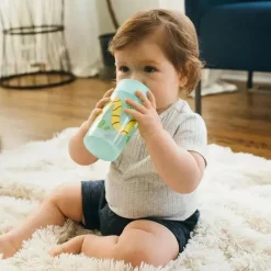 Dr. Brown's Dr Brown - Milestones Cheers 360 Transition Sippy Cup, cobra turquesa, 10 onças Clearance
