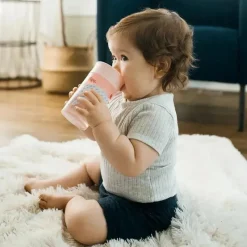 Dr. Brown's Dr Brown - Milestones Cheers 360 Transition Sippy Cup, Pink Leopard, 10 onças Best