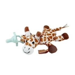 Dr. Brown's Dr Brown - Porta-chupeta e mordedor Baby Lovey, girafa com HappyPaci verde, 0-6m Outlet